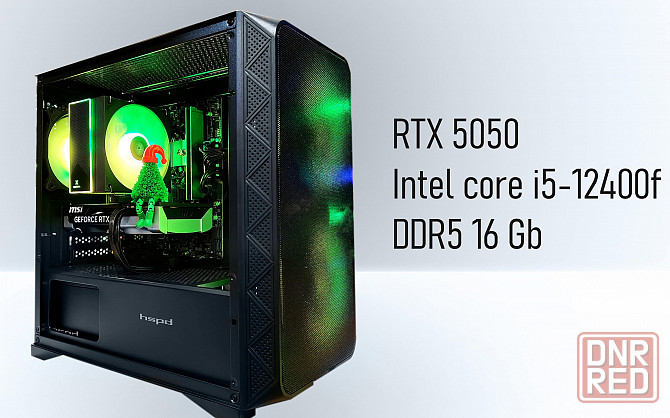 Игровой пк, i5-12400F, RTX 5050 8 гб, RAM 16 гб Донецк - изображение 2