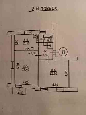 Собственник: Продам 2х комн.кв-ру в центре Ханженково Макеевка