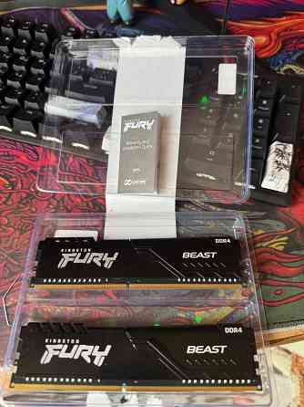 Продам оперативную память Kingston FURY Beast Black (16) 2x8 Донецк