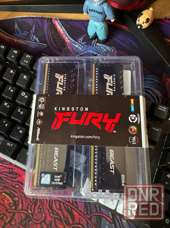 Продам оперативную память Kingston FURY Beast Black (16) 2x8 Донецк - изображение 2