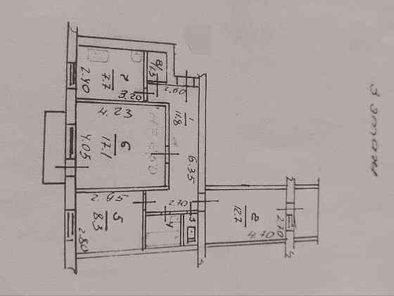 3 комнатная квартира ул. м.сибиряка Мариуполь
