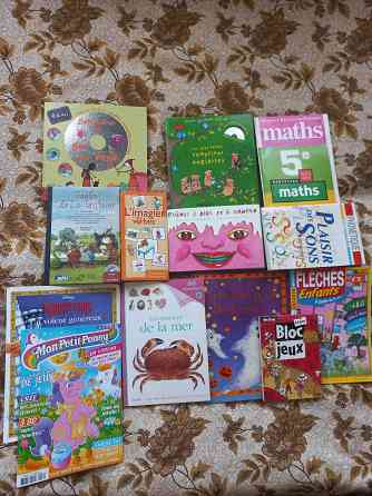 Книги на французском учебники, стихи, песни, ребусы и кроссворды Донецк