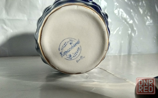 Кувшин виноградная гроздь коростень фарфор Донецк - изображение 2