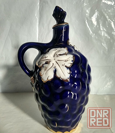 Кувшин виноградная гроздь коростень фарфор Донецк - изображение 7