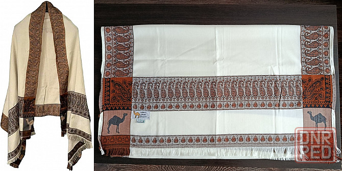 Египетский тканый гобелен, плед, шарф-накидка Abogazala AboElela. Донецк - изображение 1