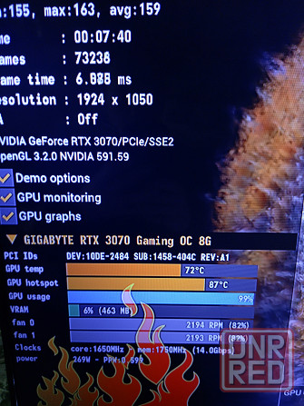 Rtx 3070 8G от gigabyte Донецк - изображение 3