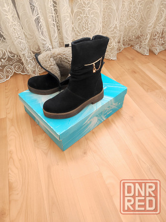 Женские полусапожки 37р-р Донецк - изображение 1