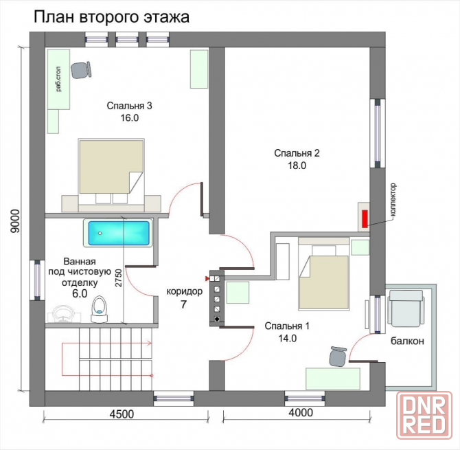 Продажа 3-х уровневого коттеджа Макеевка, Червоногвардейский район, (ориентир ровд) Макеевка - изображение 8