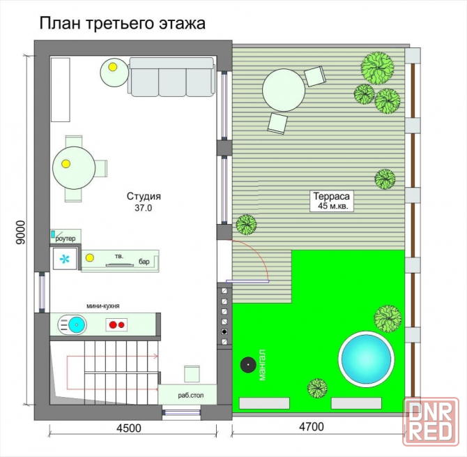Продажа 3-х уровневого коттеджа Макеевка, Червоногвардейский район, (ориентир ровд) Макеевка - изображение 7