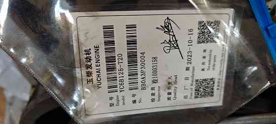 Двигатель в сборе YC 6108/YC6B125-T20 Торез