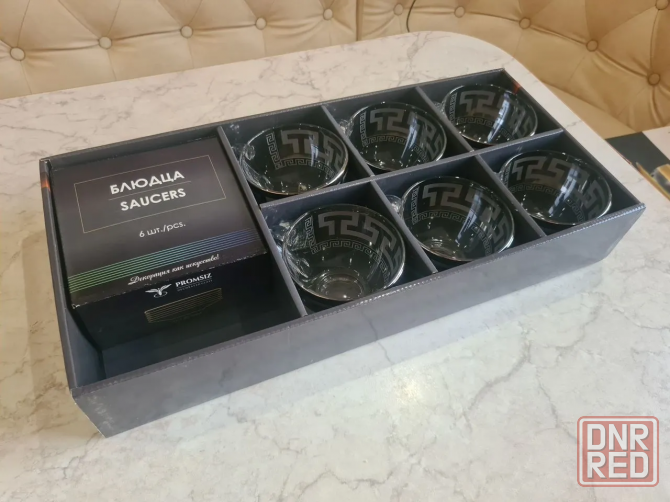 Чайный набор (чашки, блюдца) 12 предметов Донецк - изображение 2