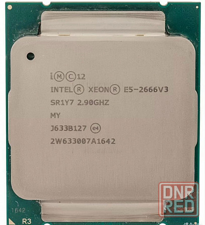 Xeon 2666v3 2011s x99 ddr3/ddr4 поддержка 3.5ггц 10 ядер и 20 потоков Макеевка - изображение 1