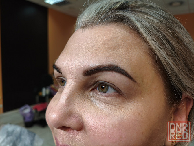 Ламинирование и окрашивание бровей и ресниц, наращивание ресниц классика Донецк - изображение 5