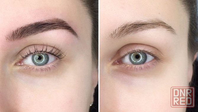 Ламинирование и окрашивание бровей и ресниц, наращивание ресниц классика Донецк - изображение 1