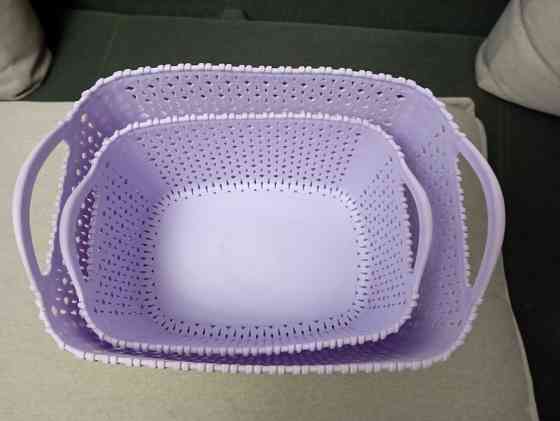 Набор из 2 корзин пластиковых Макеевка