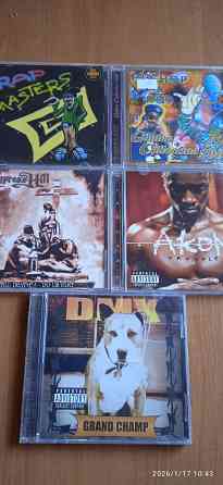 5 CD hip hop / rap ( Akon/DMX/ Cypress Hill etc) Донецк