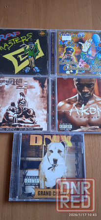 5 CD hip hop / rap ( Akon/DMX/ Cypress Hill etc) Донецк - изображение 1