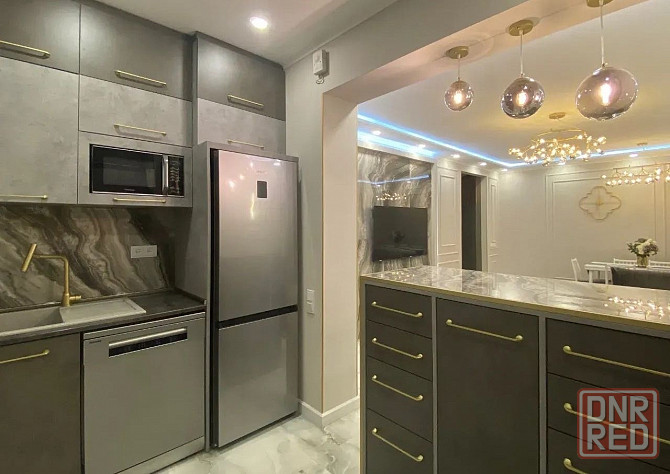 Сдается впервые шикарная 1-комнатная студия с дизайнерским ремонтом Донецк - изображение 4