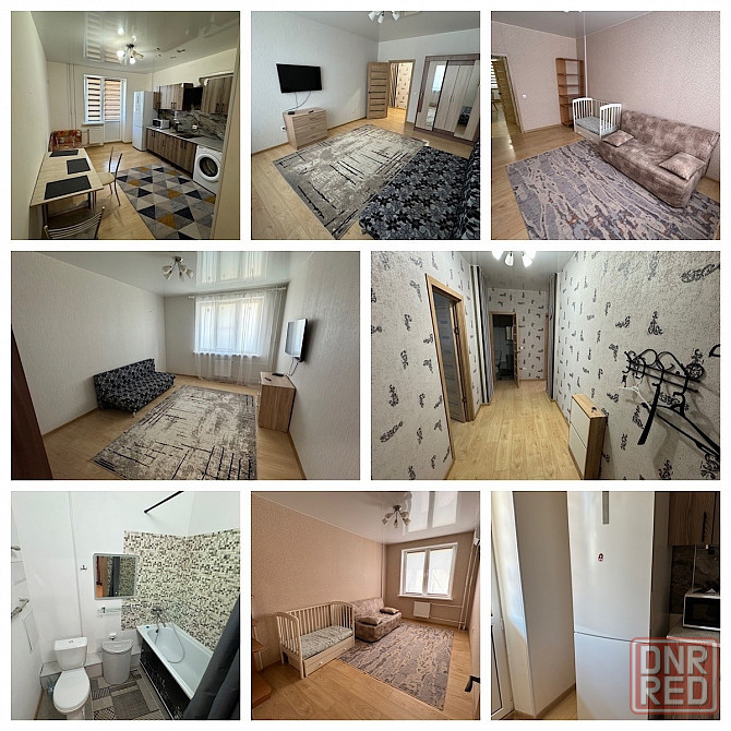 Сдается новая 2-х ком кв в Ворошиловский р-на Студ-городке, Донецк - изображение 1