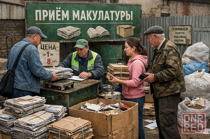 Принимаем макулатуру и плёнку! Донецк - изображение 1