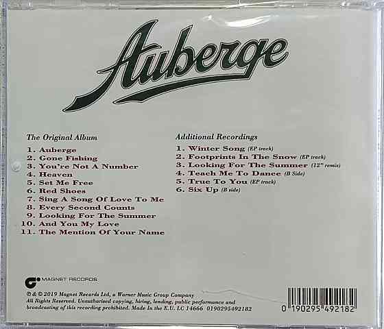 CD диск Chris Rea- Auberge - Донецк
