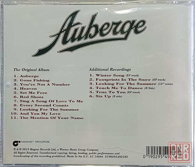 CD диск Chris Rea- Auberge - Донецк - изображение 2
