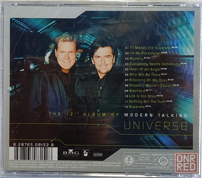 CD диск Modern Talking- Universe - 12th Album - Донецк - изображение 2