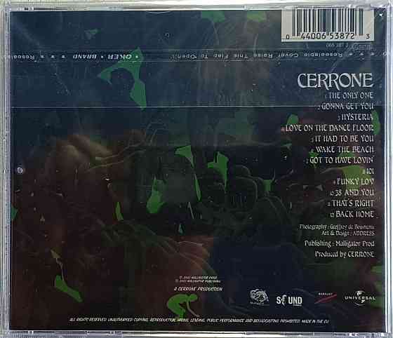 CD диск Cerrone - Hysteria - Донецк