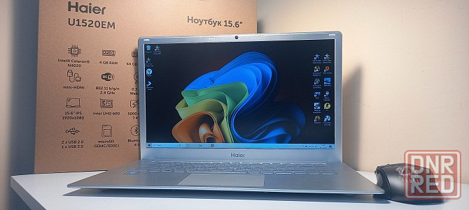 Новый тонкий и легкий Ноутбук Haier для офиса Донецк - изображение 1