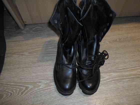берцы зимние .кожа 43-44размер Донецк