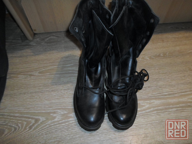 берцы зимние .кожа 43-44размер Донецк - изображение 1