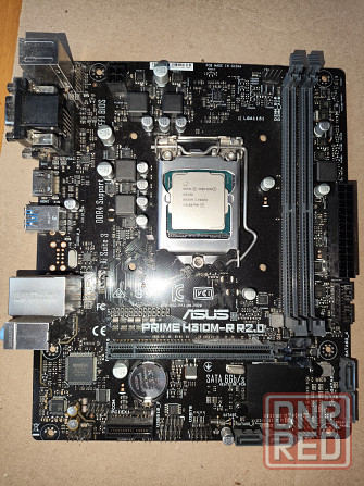 Продам комплект Pentium Gold G5400, H310M-R, DDR4 8Гб Макеевка - изображение 1