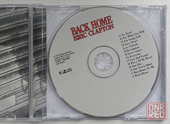 Eric Clapton (2005) Back Home - CD, фирм. (EU) Макеевка - изображение 3