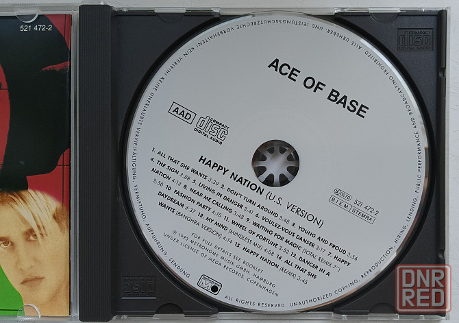 Ace Of Base (1993) Happy Nation - CD, фирм. (Germany) Макеевка - изображение 3