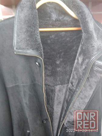 Дубленка мужская. Натуральная кожа. 52 размер. Донецк - изображение 5