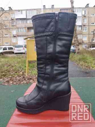 Сапоги женские 38 р. кожаные Беларусь Донецк