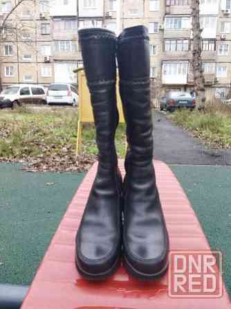 Сапоги женские 38 р. кожаные Беларусь Донецк