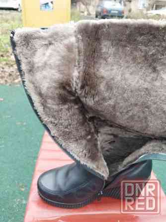 Сапоги женские 38 р. кожаные Беларусь Донецк