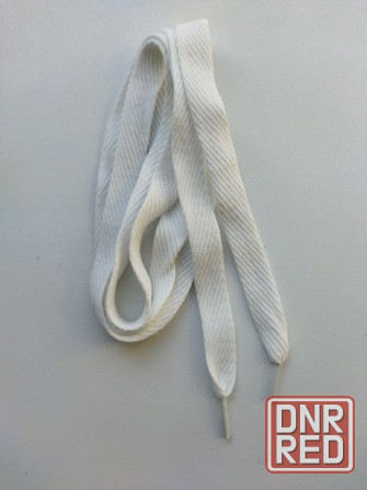 Шнурки для обуви белые Донецк - изображение 1