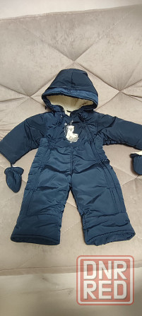 Детский теплый комбинезон 80 см Донецк - изображение 1