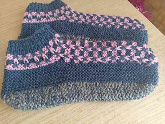 Тапочки вязаные Донецк