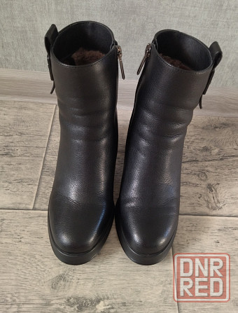 Зимние полусапожки (разм. 37), кожа Донецк - изображение 4