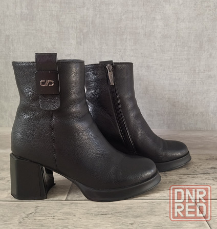 Зимние полусапожки (разм. 37), кожа Донецк - изображение 2