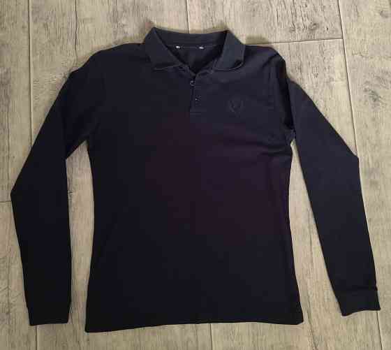 Школьные брюки (темно-синие, на рост 152 см) + поло Донецк