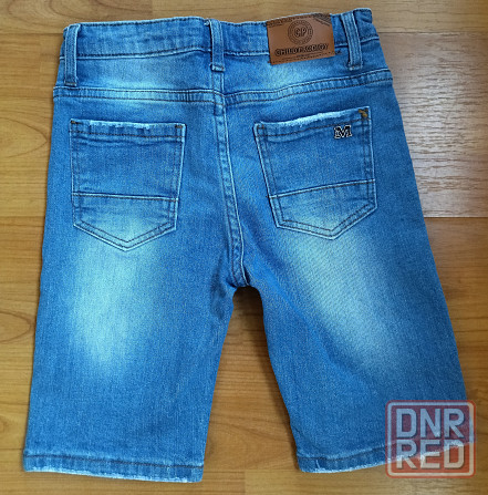 Джинсовые шорты (рост 134-140 см) Донецк - изображение 2