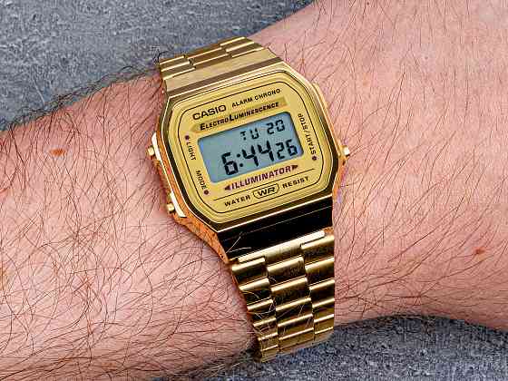 Часы Casio A168WG-9EF Vintage, наручные, электронные, цифровые, Оригинал Донецк