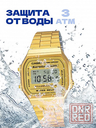 Часы Casio A168WG-9EF Vintage, наручные, электронные, цифровые, Оригинал Донецк - изображение 7