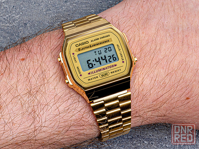 Часы Casio A168WG-9EF Vintage, наручные, электронные, цифровые, Оригинал Донецк - изображение 2