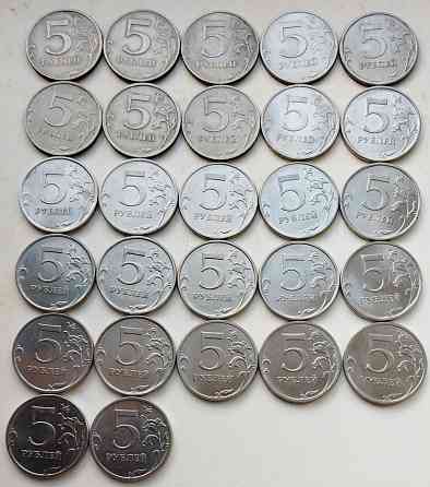 Продам полный набор монет 1,2,5,10 рублей 1997-2024гг Донецк