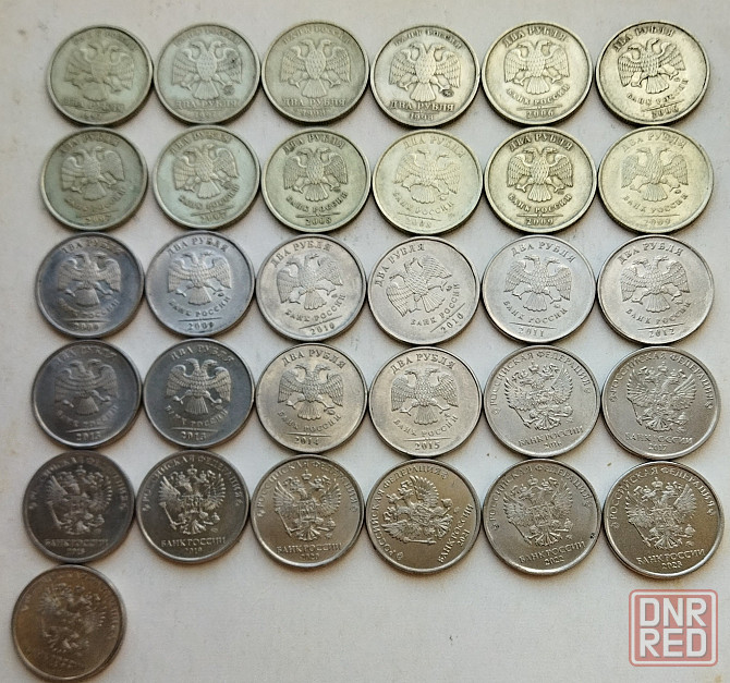 Продам полный набор монет 1,2,5,10 рублей 1997-2024гг Донецк - изображение 4
